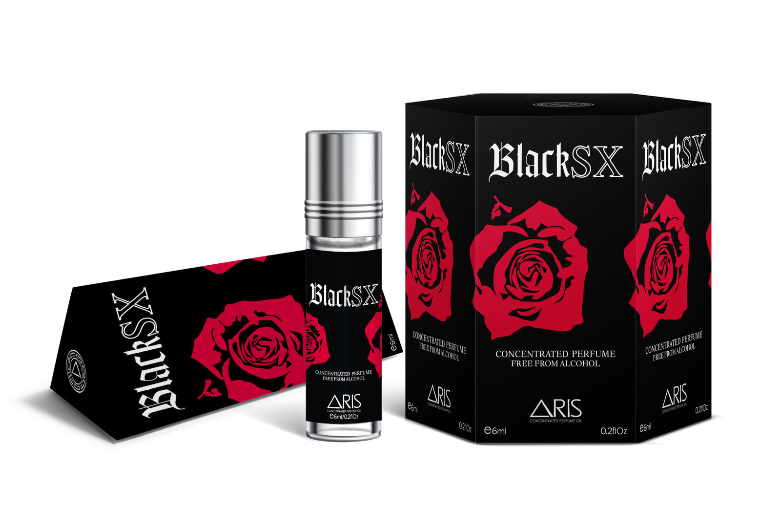 BLACK women SX 6 ml 3d box